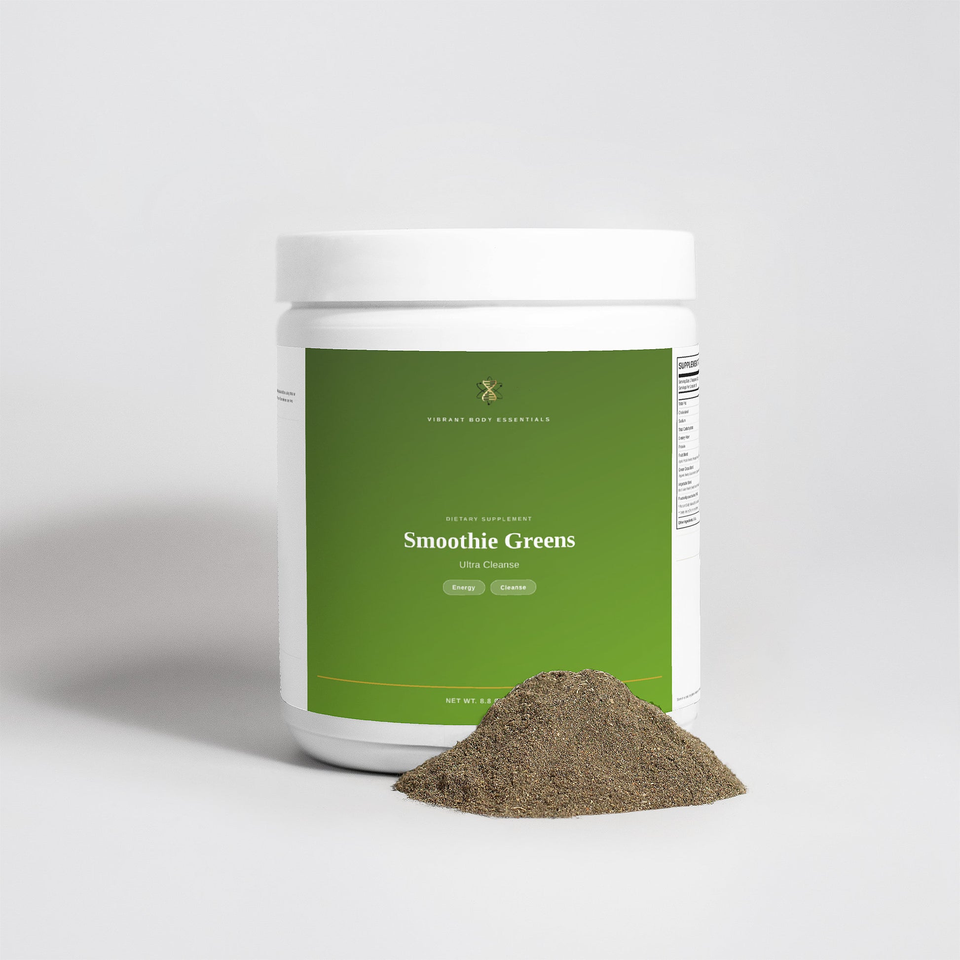 Smoothie Greens Ultra Cleanse – Superfood Powder for Detox, Energy & Immunity | 250g