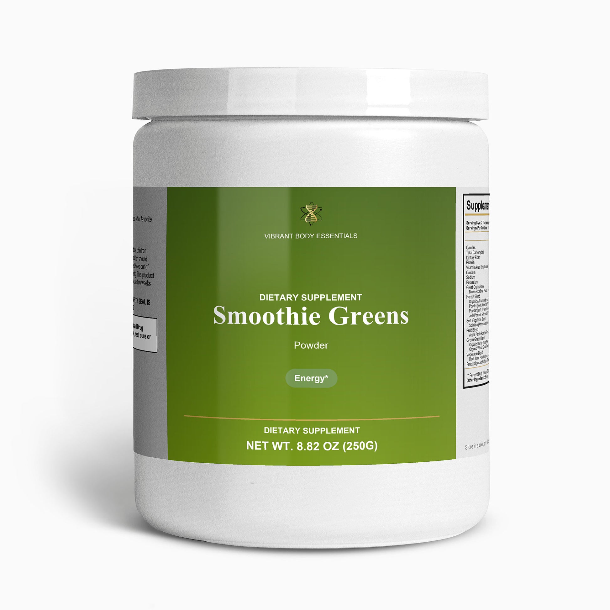 Smoothie Greens Ultra Cleanse – Superfood Powder for Detox, Energy & Immunity | 250g