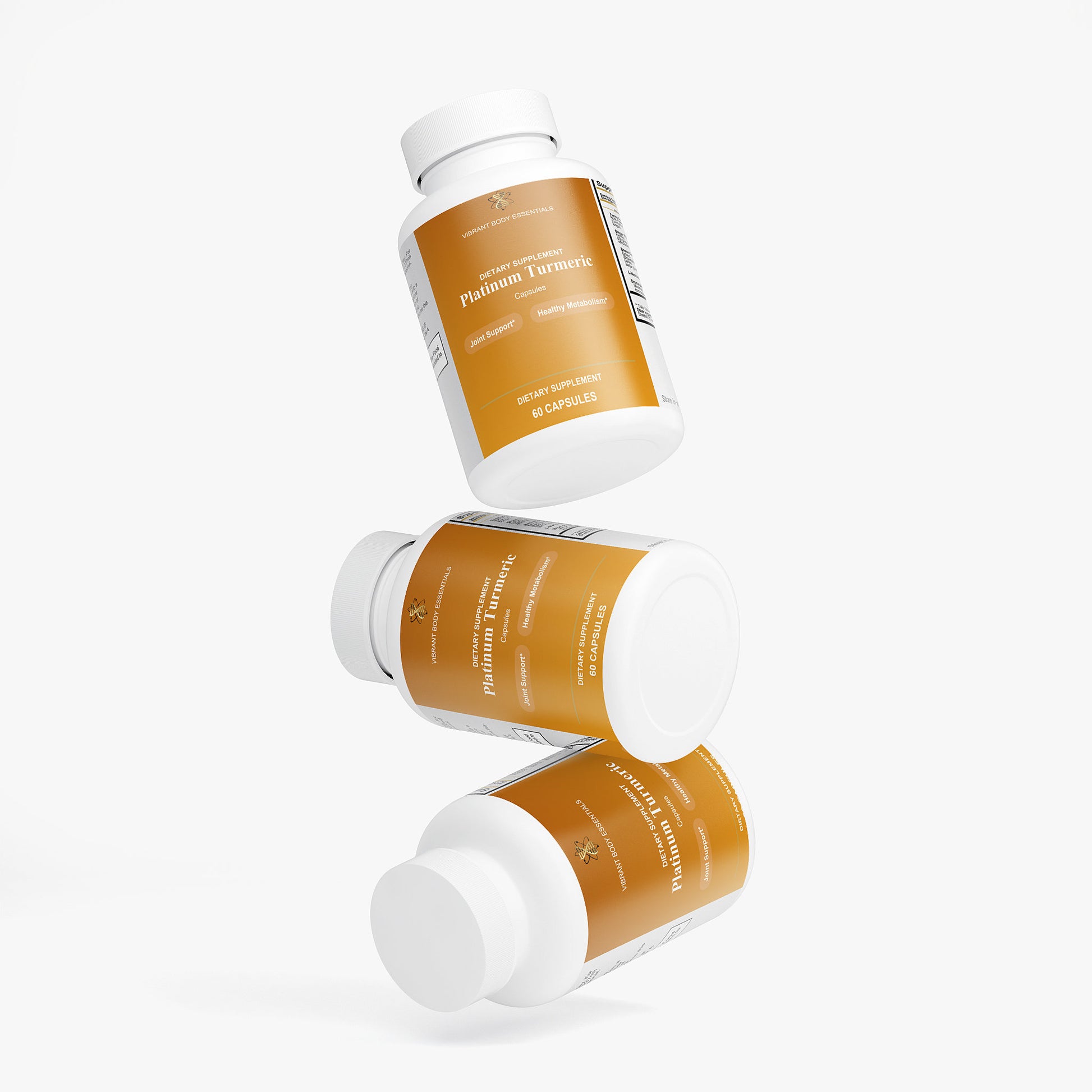 Platinum Turmeric suggested use — one capsule daily with a meal