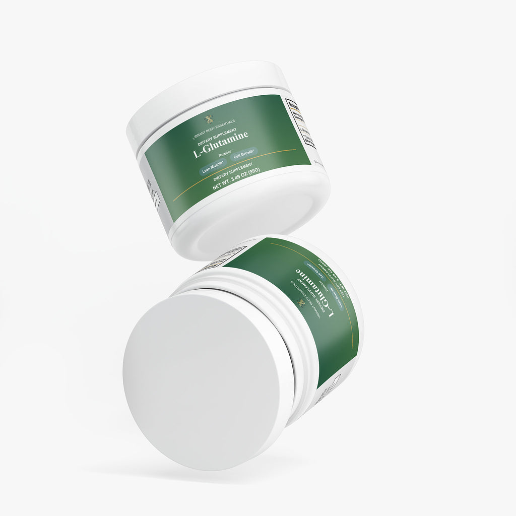 L-Glutamine suggested use — one scoop mixed with 8 to 12 ounces of water, smoothie or post-workout shake
