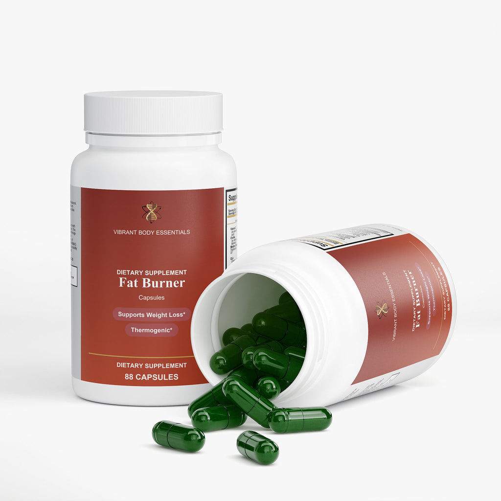 Fat Burner with MCT benefits panel — supports weight loss and thermogenic metabolism support
