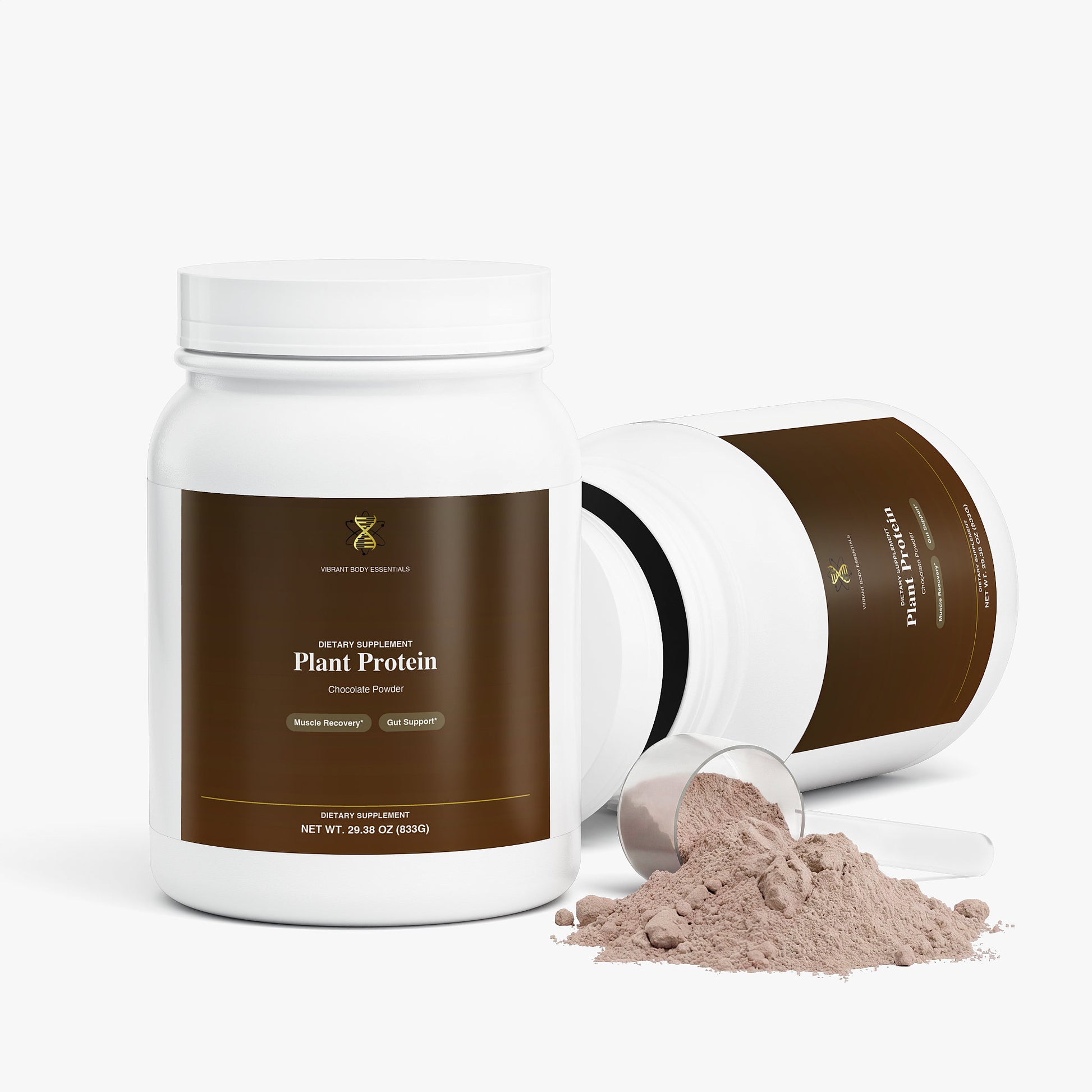 Plant Protein — 21g Vegan Protein with MCT & Cocoa | Chocolate 833g