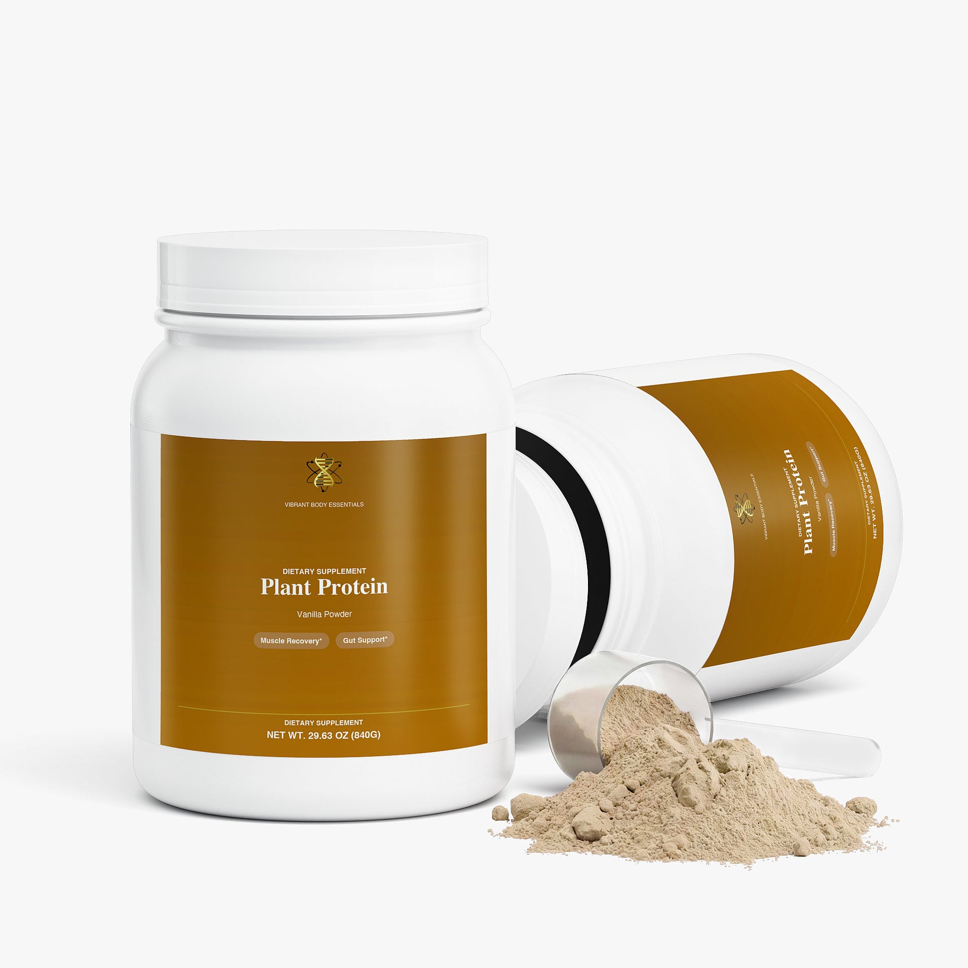 Plant Protein — 20g Vegan Protein with MCT Oil | Vanilla 840g
