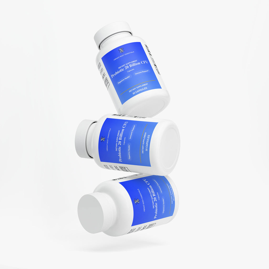Probiotic 20 Billion — Daily Digestive & Immune | 30 Capsules