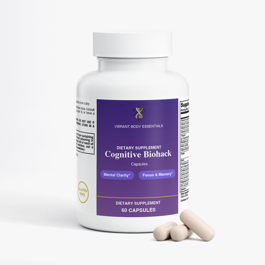 Cognitive Biohack — Focus & Mental Clarity | 60 Caps