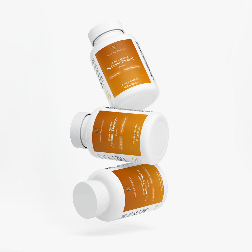Platinum Turmeric — Curcumin & Joint Support | 60 Capsules