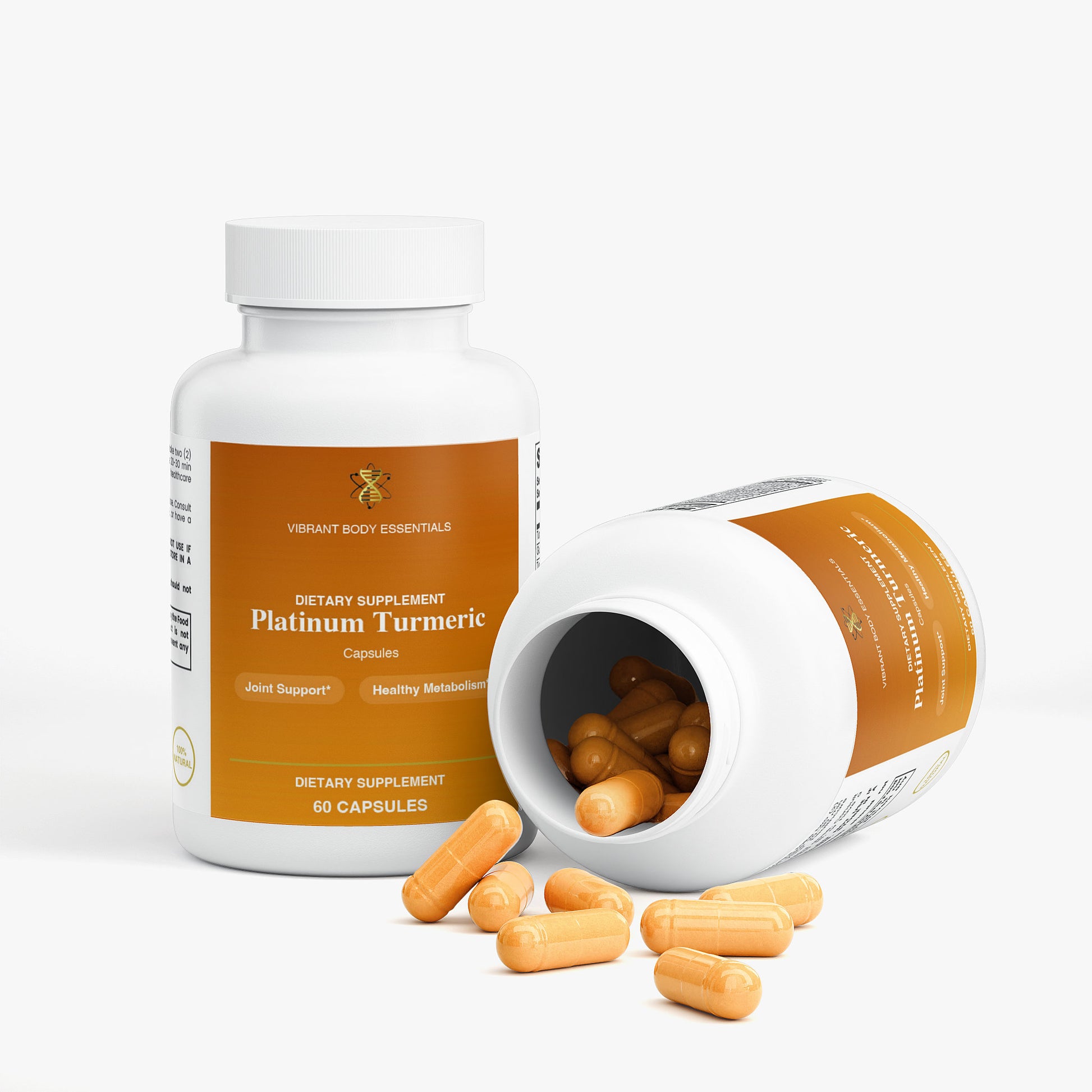 Platinum Turmeric — Curcumin & Joint Support | 60 Capsules