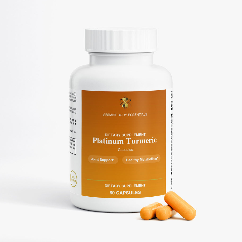 Platinum Turmeric — Curcumin & Joint Support | 60 Capsules