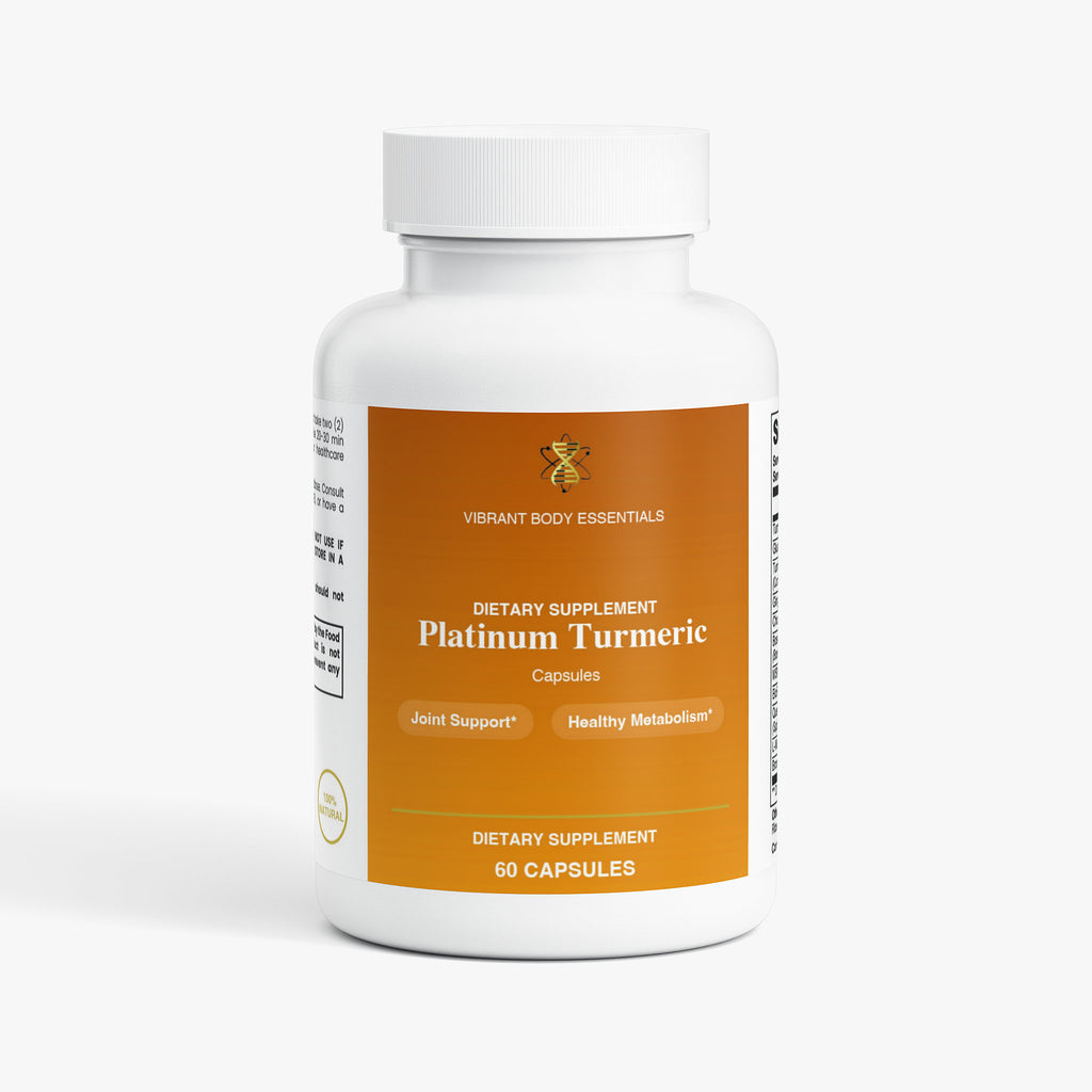 Platinum Turmeric — Curcumin & Joint Support | 60 Capsules