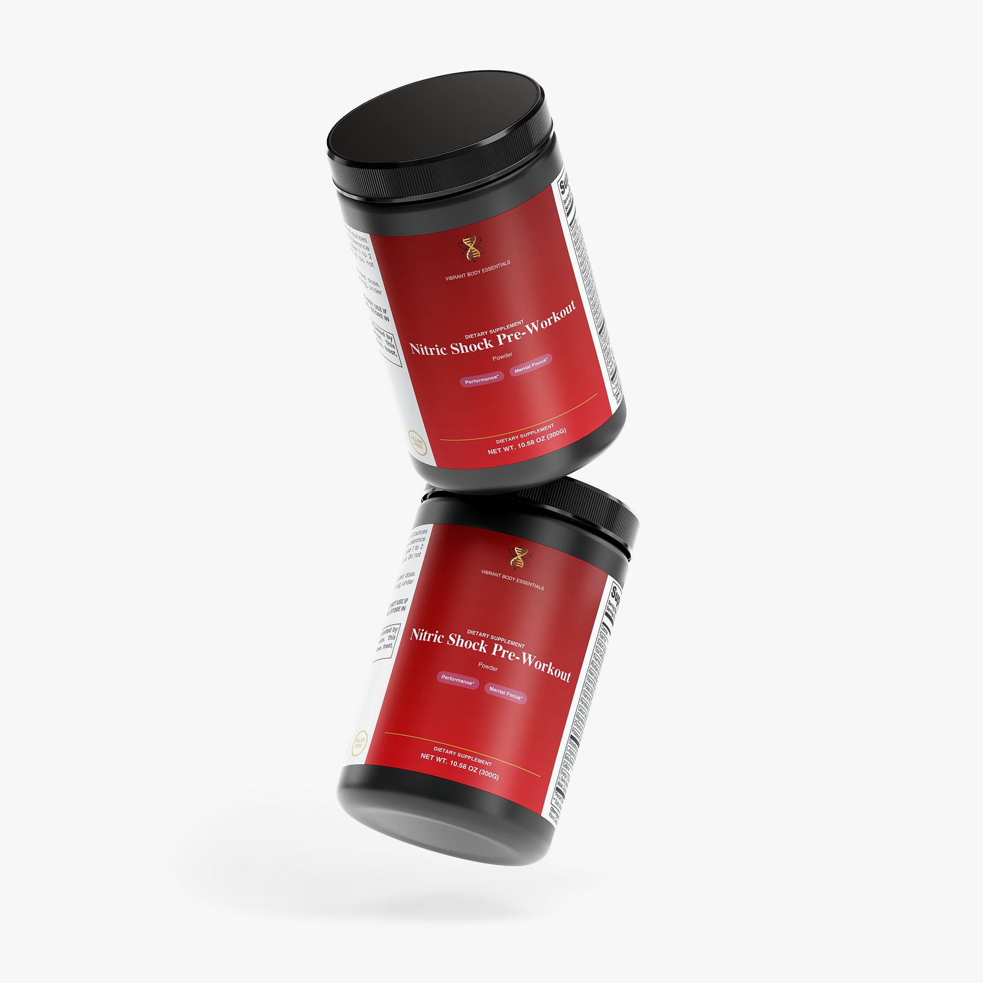 Nitric Shock Pre-Workout — Energy, Focus & Pump | Fruit Punch 300g