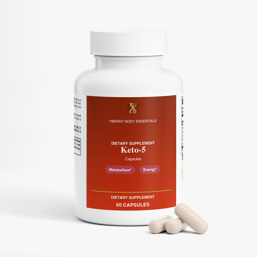 Keto-5 — Exogenous BHB Ketones | 60 Capsules