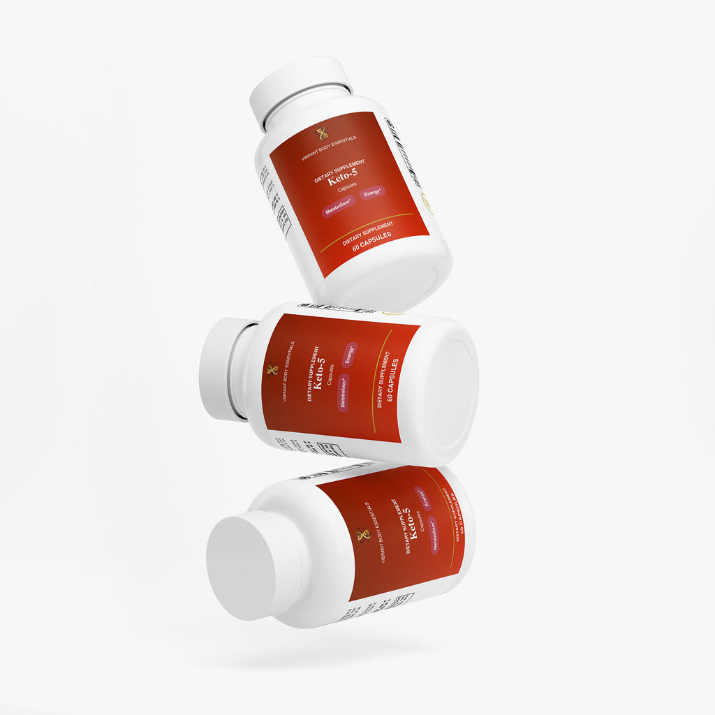 Keto-5 — Exogenous BHB Ketones | 60 Capsules
