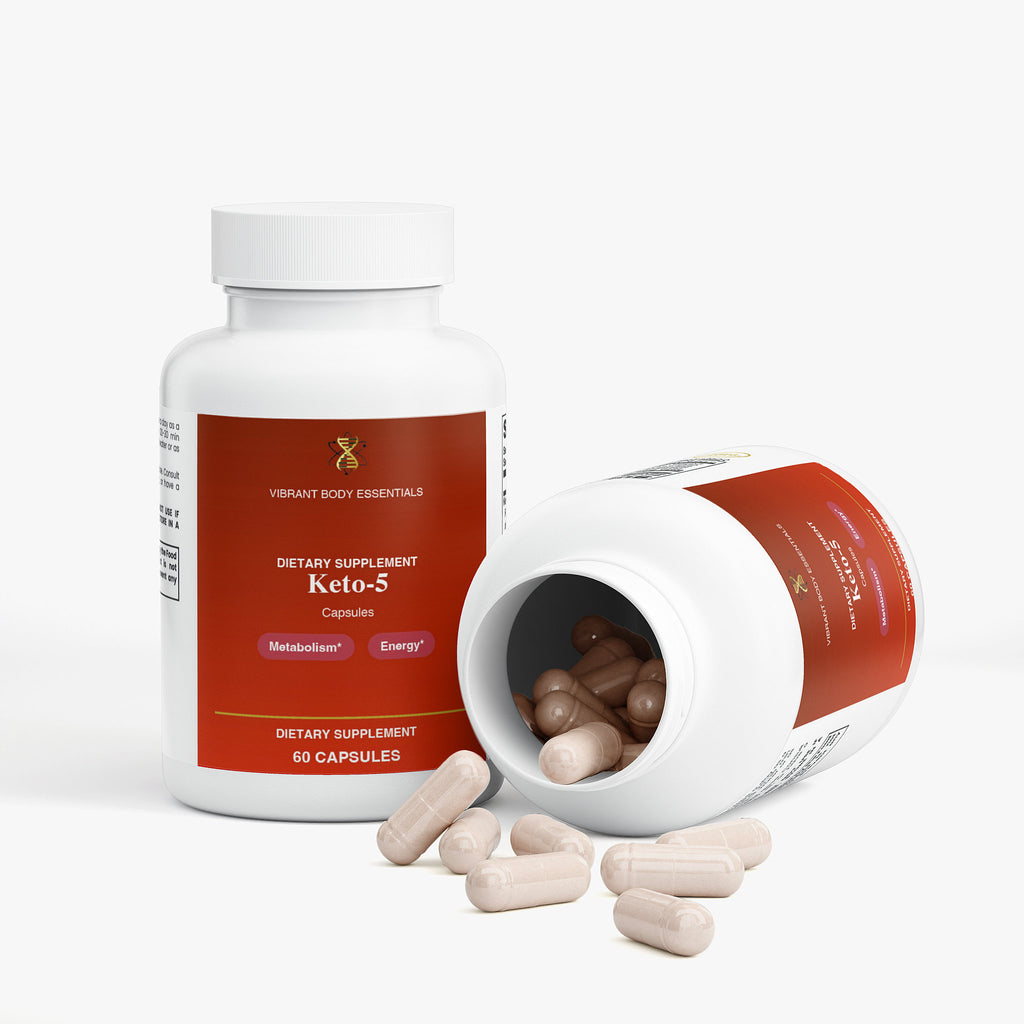 Keto-5 — Exogenous BHB Ketones | 60 Capsules