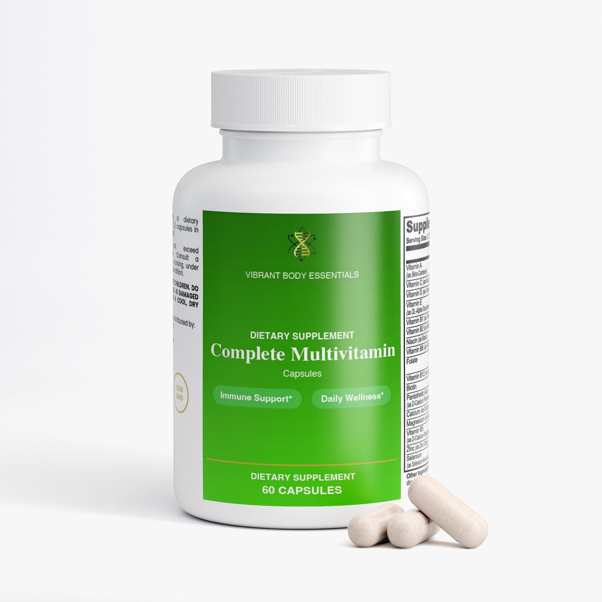Complete Multivitamin — Daily Foundational Nutrition | 60 Capsules