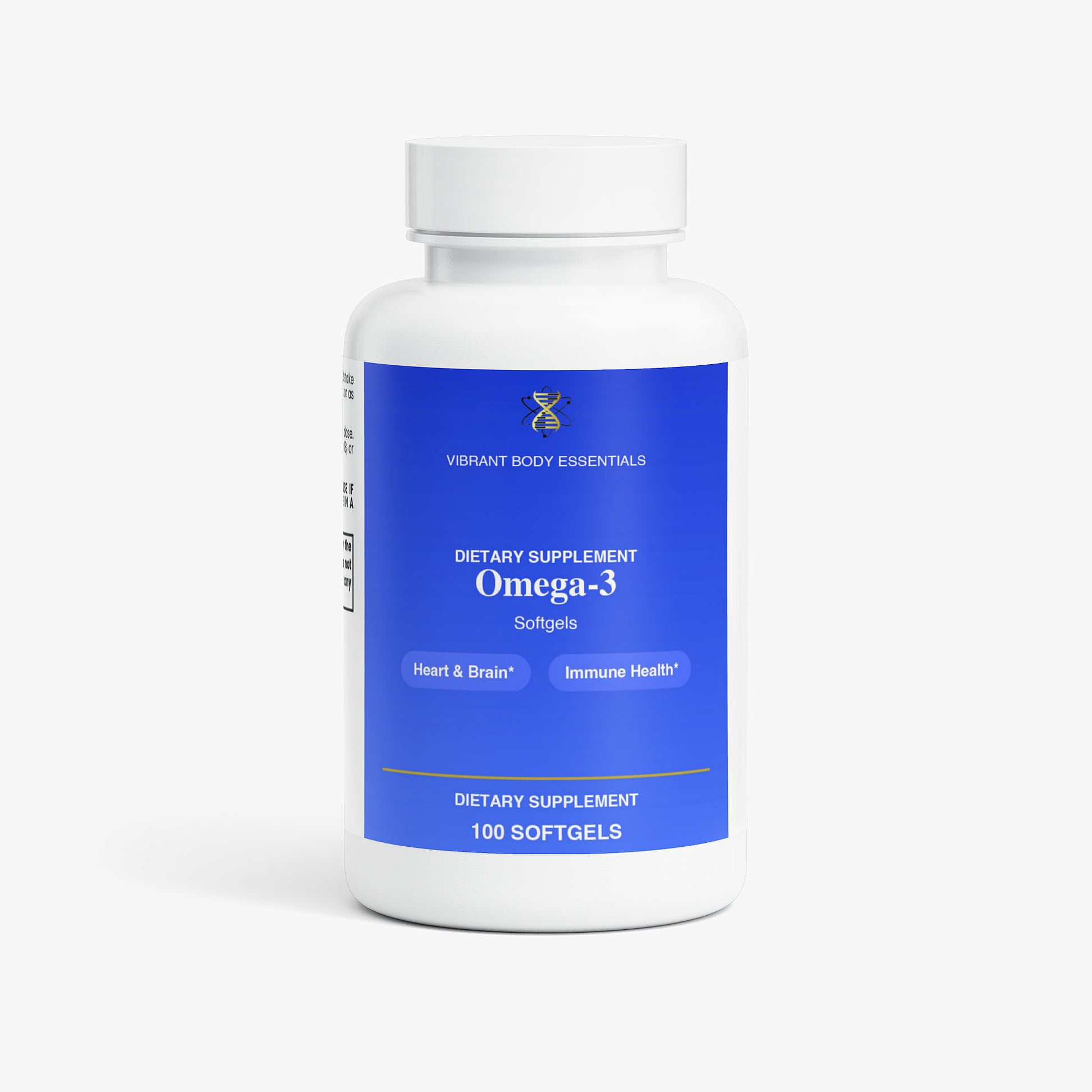 Omega-3 Softgels — Daily EPA & DHA Essentials | 100 Softgels