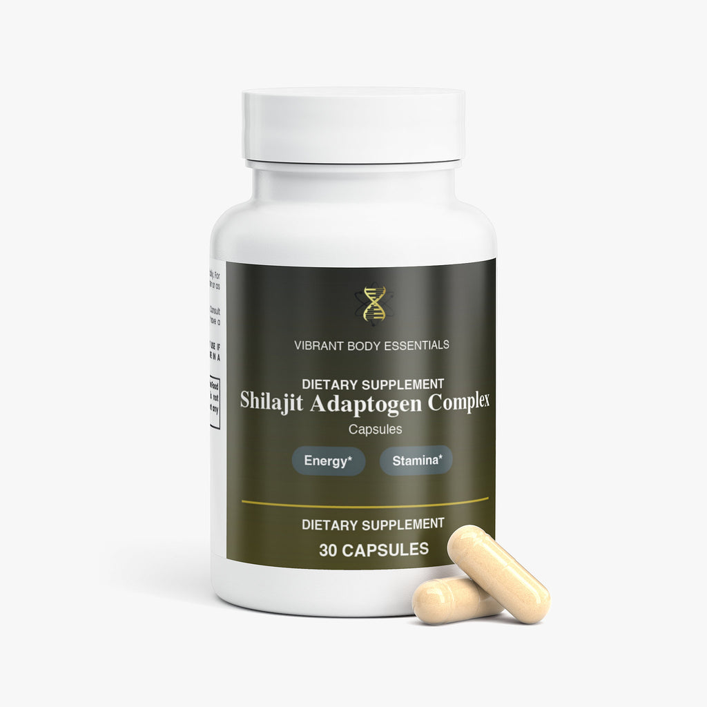 Shilajit Adaptogen Complex — Trace Minerals & Energy | 30 Caps
