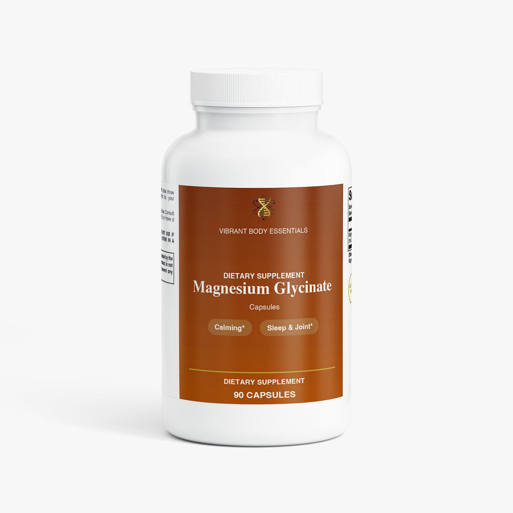 Magnesium Glycinate — Sleep & Calm Support | 90 Capsules