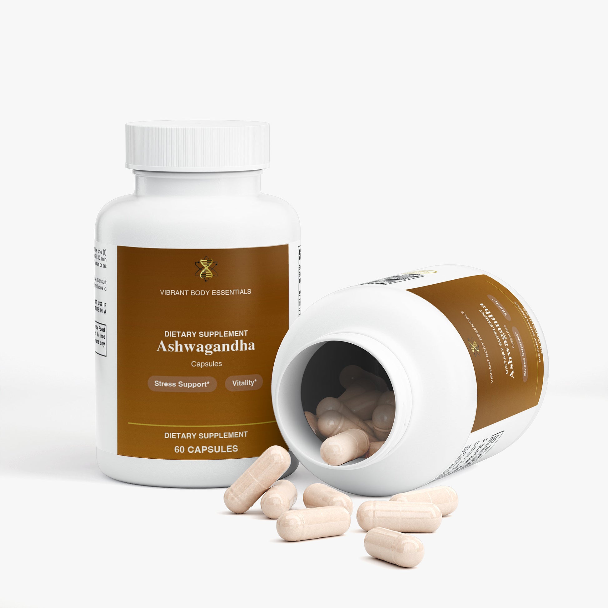 Ashwagandha — Stress, Calm & Energy Support | 60 Capsules
