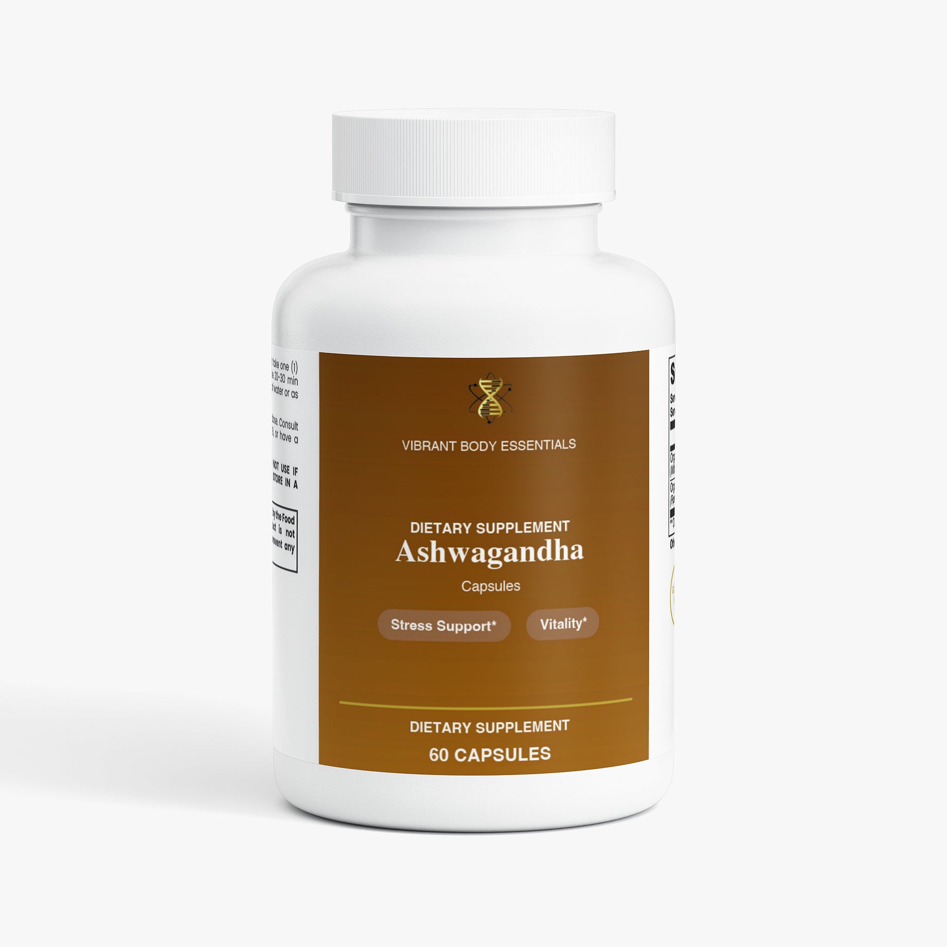 Ashwagandha — Stress, Calm & Energy Support | 60 Capsules