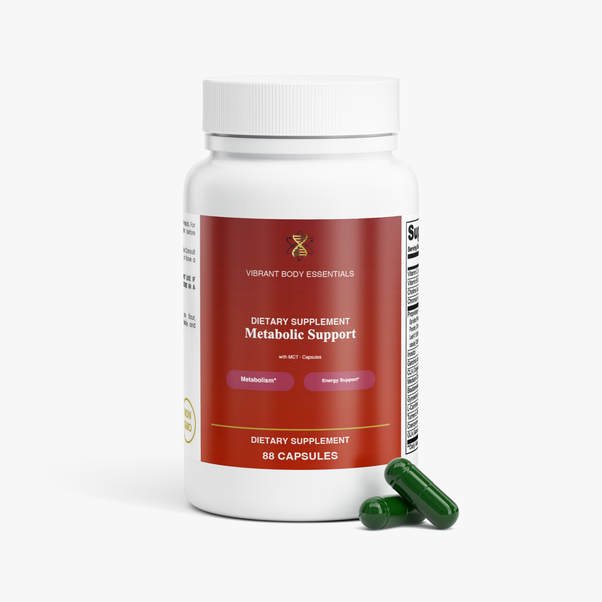 Metabolic Support with MCT — Metabolism & Energy | 90 Capsules