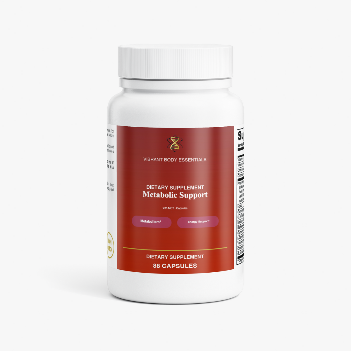 Metabolic Support with MCT — Metabolism & Energy | 90 Capsules