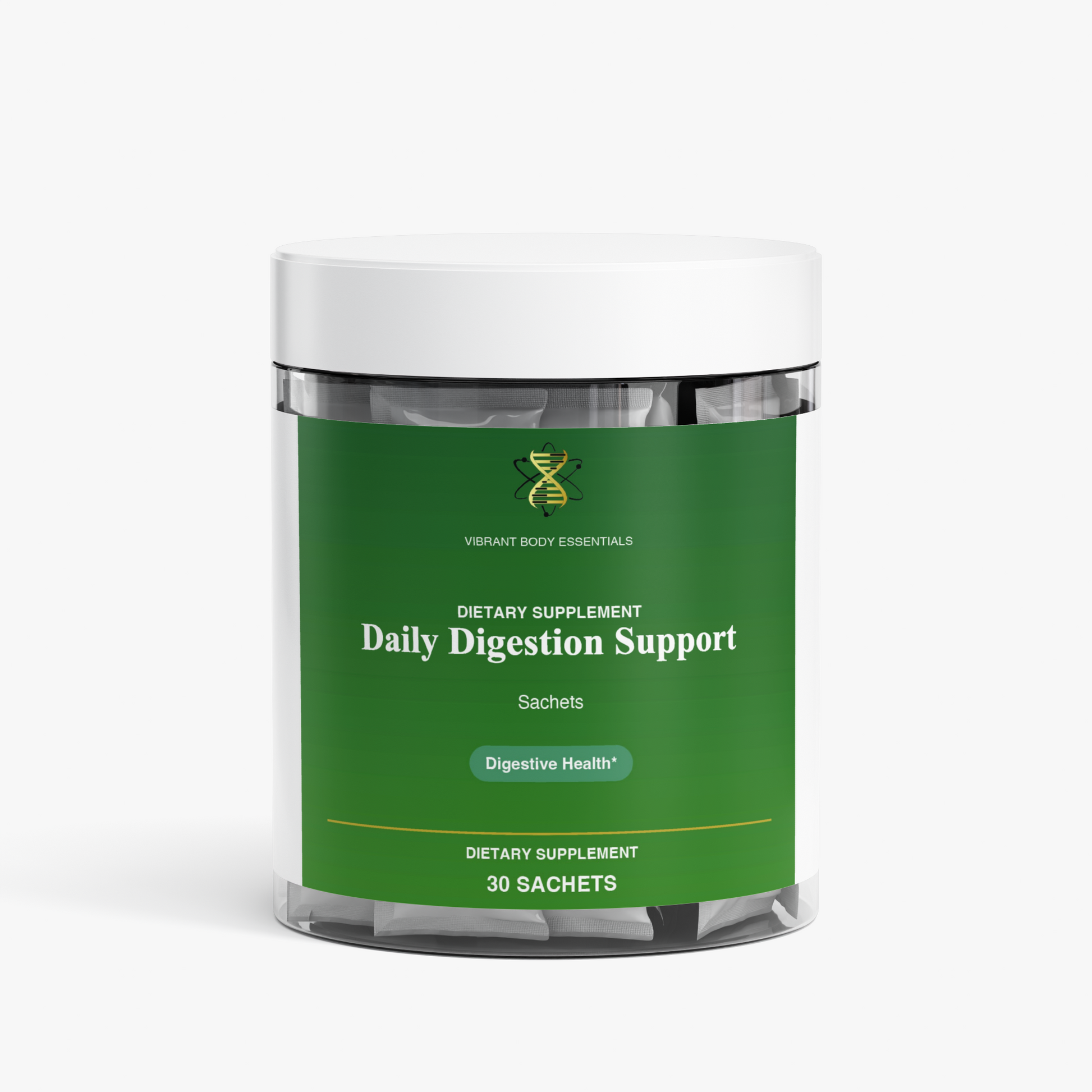 Daily Digestion Support — Fiber & Botanical Sachets | 30 Sachets