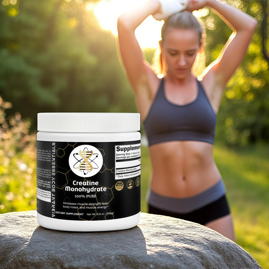 Creatine Monohydrate Powder – Muscle Strength & Endurance Support | 250g Unflavored
